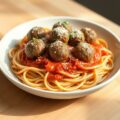 Vleesballetjes met Tomatensaus en Pasta