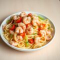 Volkorenfusilli met langoustines