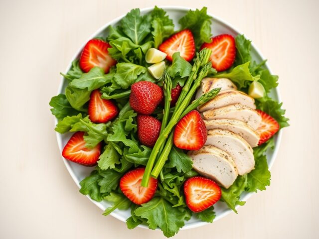 Voorjaarslunchsalade