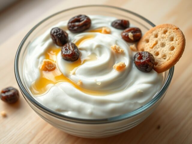 Vullend yoghurt onbijt- lunch