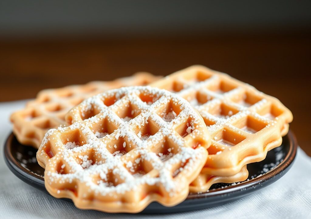 Wafels (gewoon zacht), AI-gegenereerde illustratie