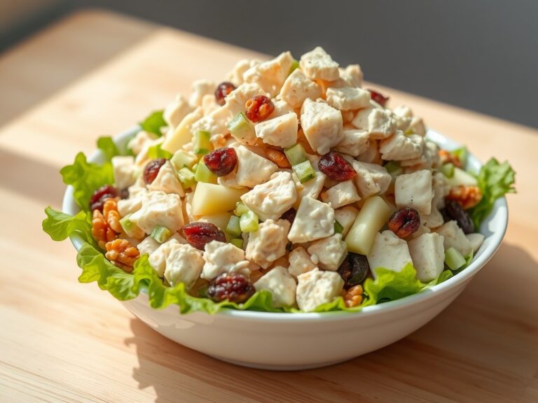 Waldorfsalade met kip