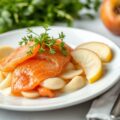 Waldorfsla met zalm