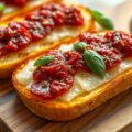 Warm kaas – tomatenbrood