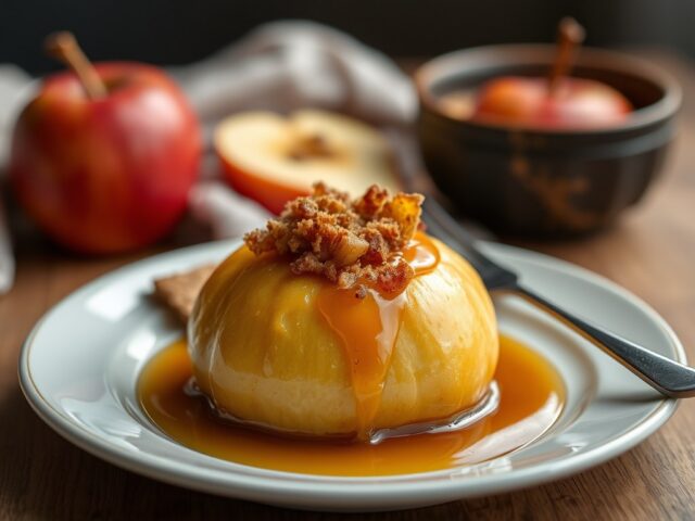 Warme appeltjes in Calvados