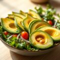 Warme Avocadosalade