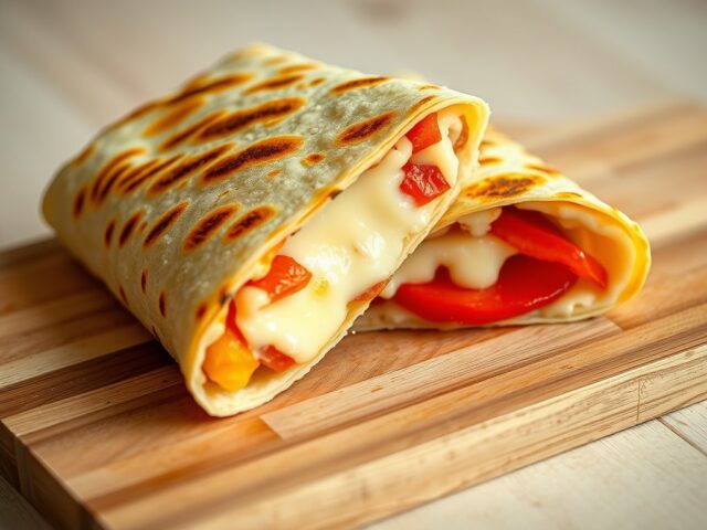 Warme kaaswrap met Milner