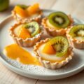 Warme limoentaartjes met mandarijnen saus