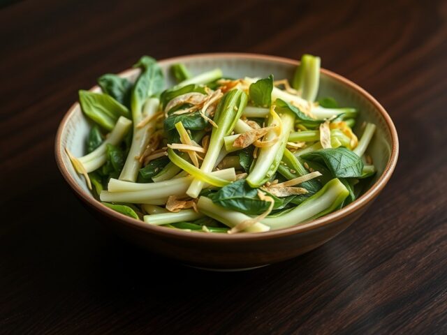Warme Paksoi Salade