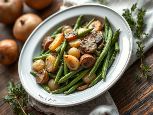 Warme winterse salade