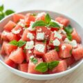 Watermeloensalade met feta