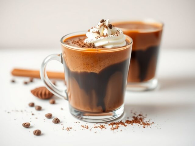 Weense Koffie — AI-gegenereerde illustratie
