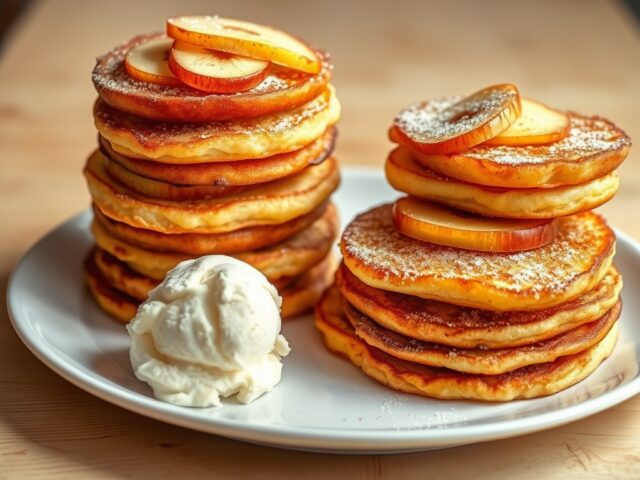Wentelteefjes met in calvados gemarineerde appeltj