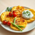Wentelteefjes met in seranoham gewikkelde tomaatje