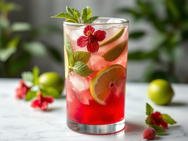 Wild Hibiscus Mojito