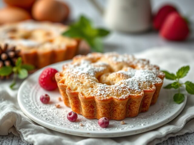 Wilde perzikkoek