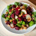 Winterse salade met bietjes en walnoten