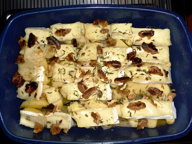 Witlof met appel en brie