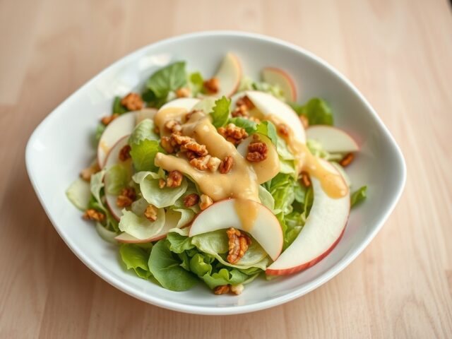 Witlof met appel en nootjes