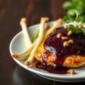 Witlof met Kipfilet in een bosbessensaus