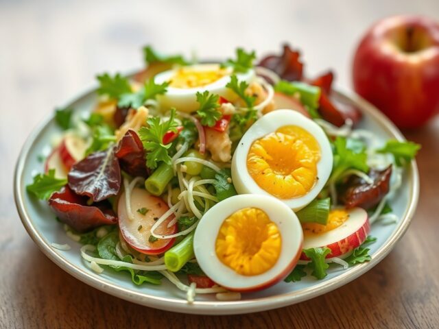 Witlofsalade ‘appeltje – eitje’