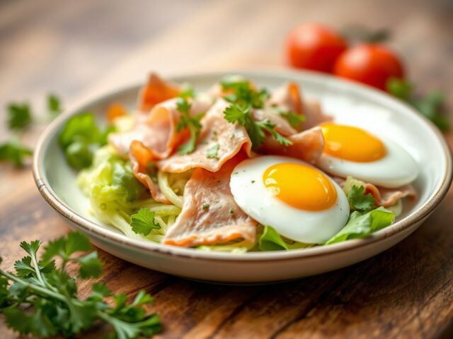 Witlofsalade — AI-gegenereerde illustratie