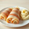Witloof rolletjes met mosterdpuree