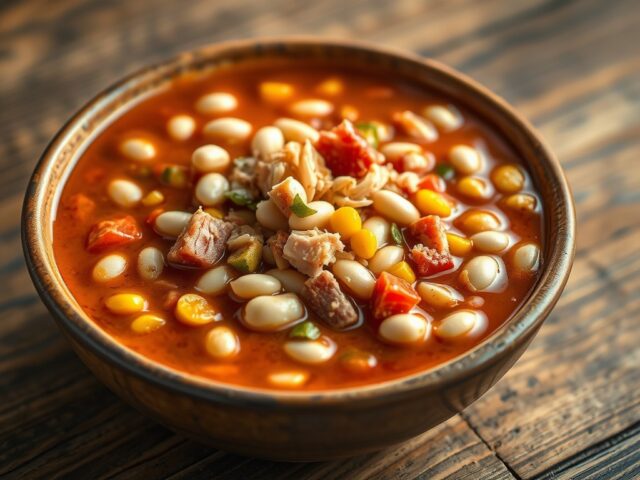 Witte Bonen Chili uit de Pressure Cooker