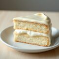Witte-chocoladetaart