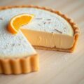 Witte-chocoladetaart met sinaasappelroom