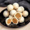 Witte chocoladetruffels met koffiecremevulling