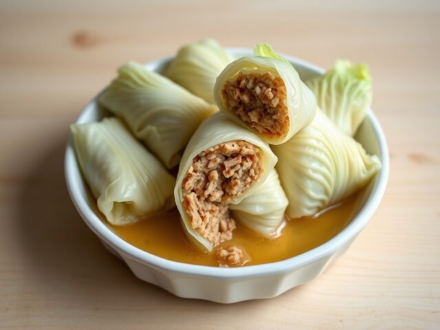 Witte kool pakketje