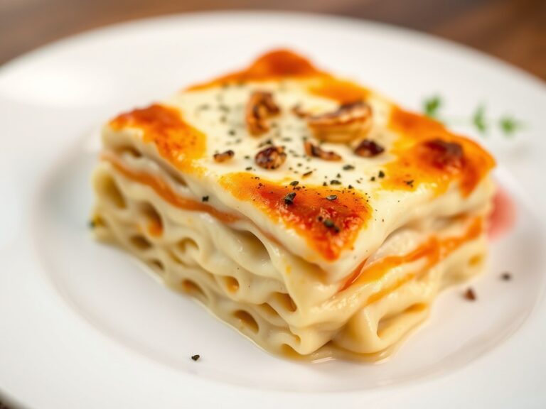 Witte lasagne