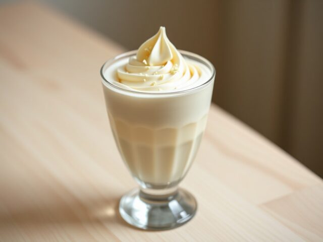 Witte Mousse au chocolat