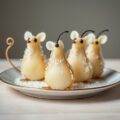 Witte muizen van peer