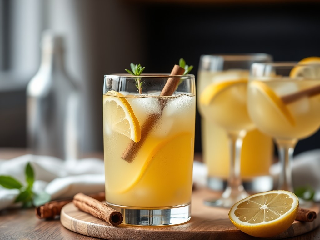 Witte Sangria, AI-gegenereerde illustratie