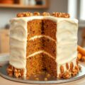 Wortelcake met glazuur
