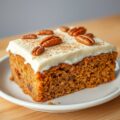 Wortelcake met pecannoten