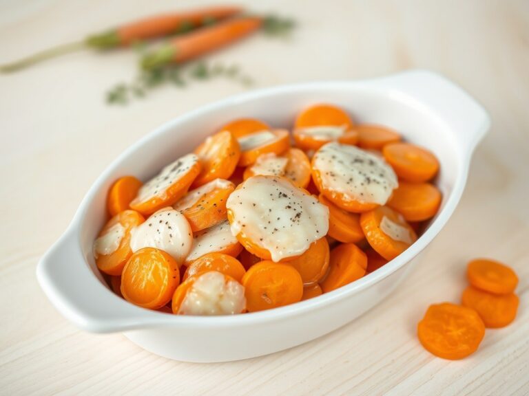Wortelen met kaas (carote al fromaggio)
