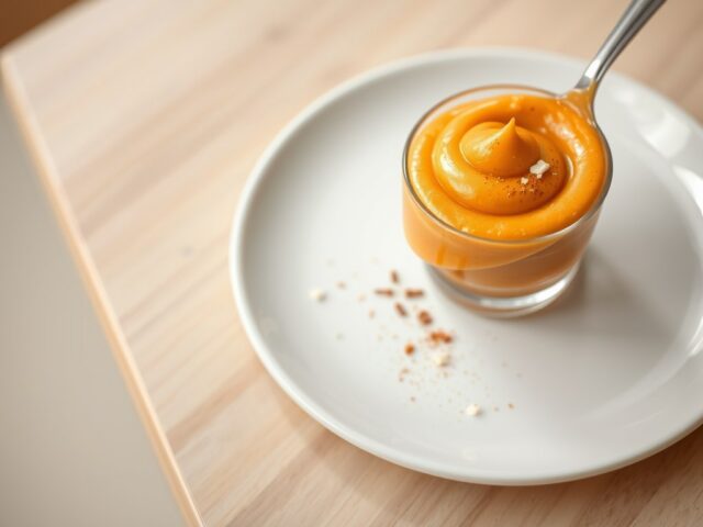 Wortelmousse met roquefort
