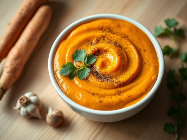 Wortelpurée uit India