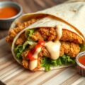Wrap met kipsnitsel