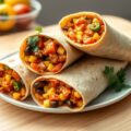 Wrap met korianderchili