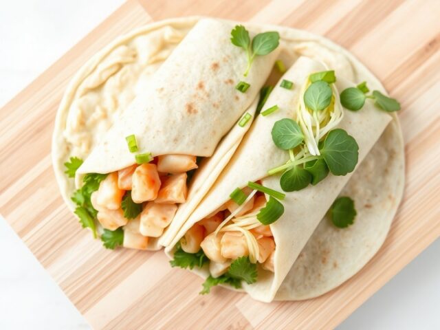 Wrap met rivierkreeft