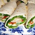 Wraps met gerookte makreel (of zalm)