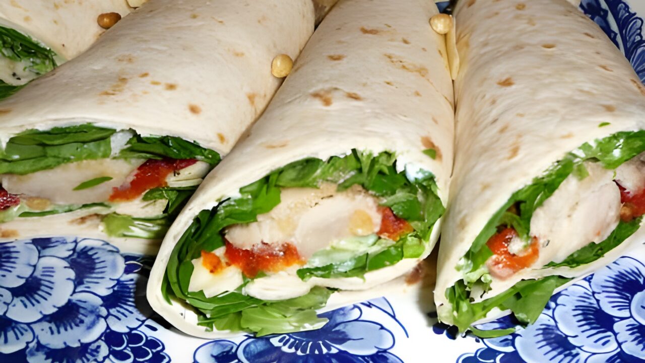 Wraps met gerookte makreel (of zalm)