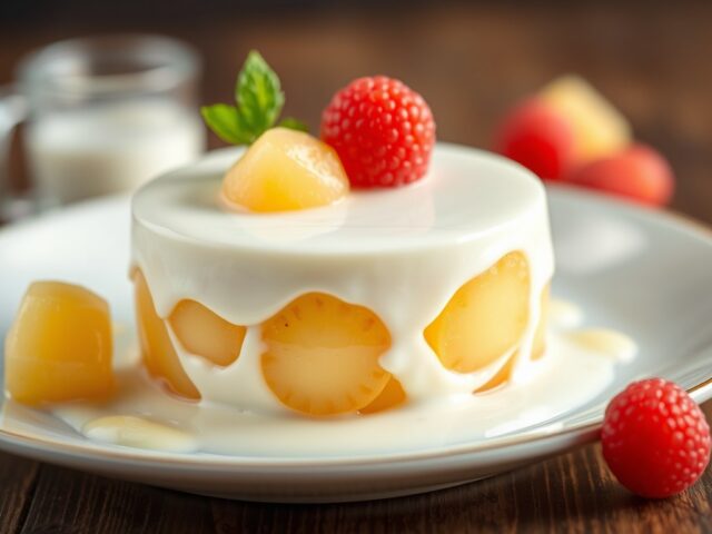 Yoghurt-meloen coupe