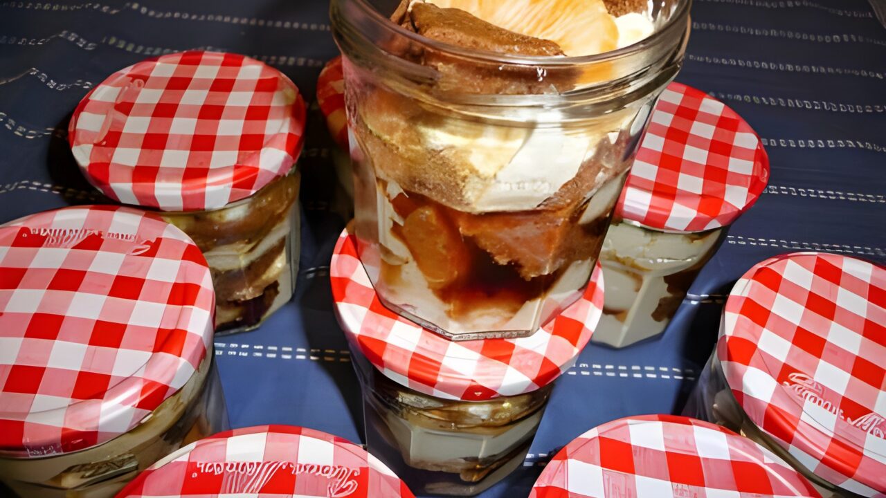 Yoghurt Tiramisu met speculaas en mandarijn