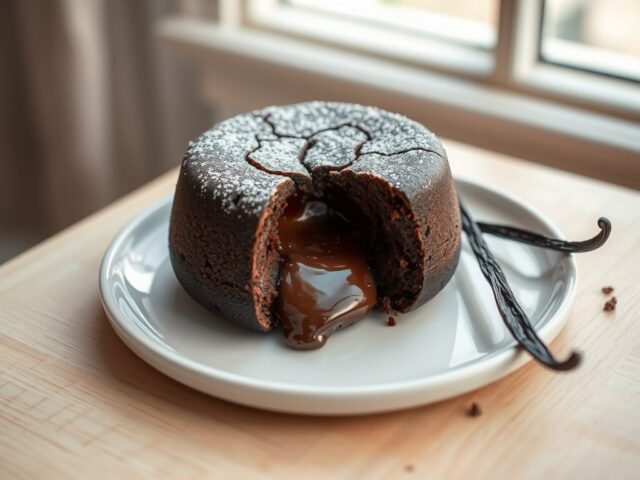 Zachte chocolademoelleux