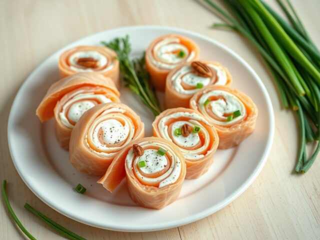 Zalm bieslookrol